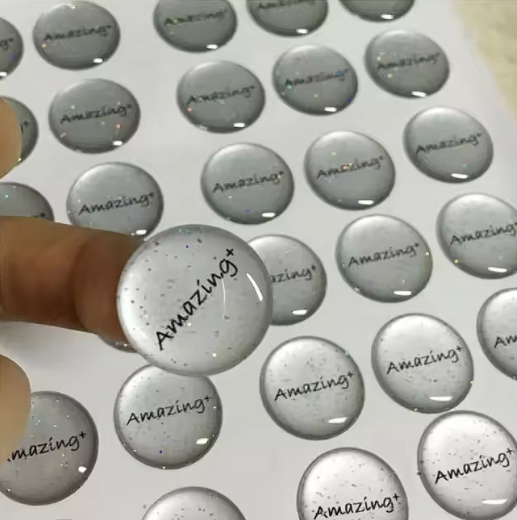 3D Printing Labubu - 100PCS Strong adhesive round crystal epoxy