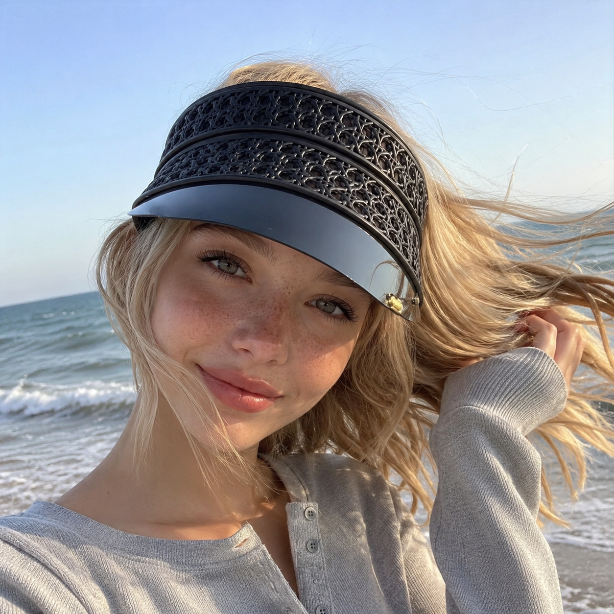 3D Printing Glasses Frames - Oversized Sun Visor Sunglasses for Women
