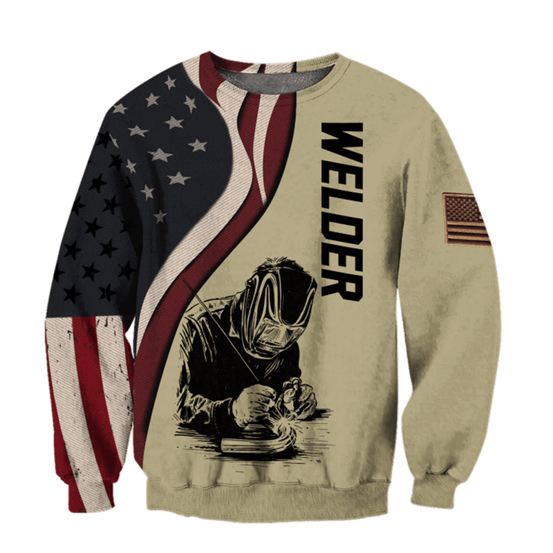 3D Printing Excavator - New Men's Sweatshirt 3d Print Welder