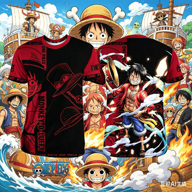 3D Printing Luffy - 3D Anime One Piece Printed Sports