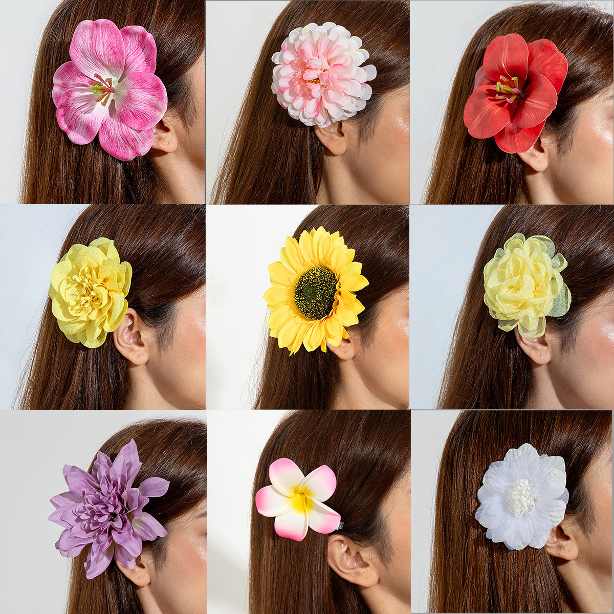 3D Printing Plastic - Simulation 3D Printing Polyester Flower Hair