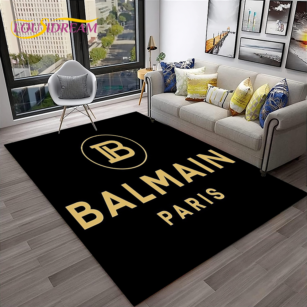 3D Printing Tablet - 3D Printing B-Balmain Logo Fashion Carpet
