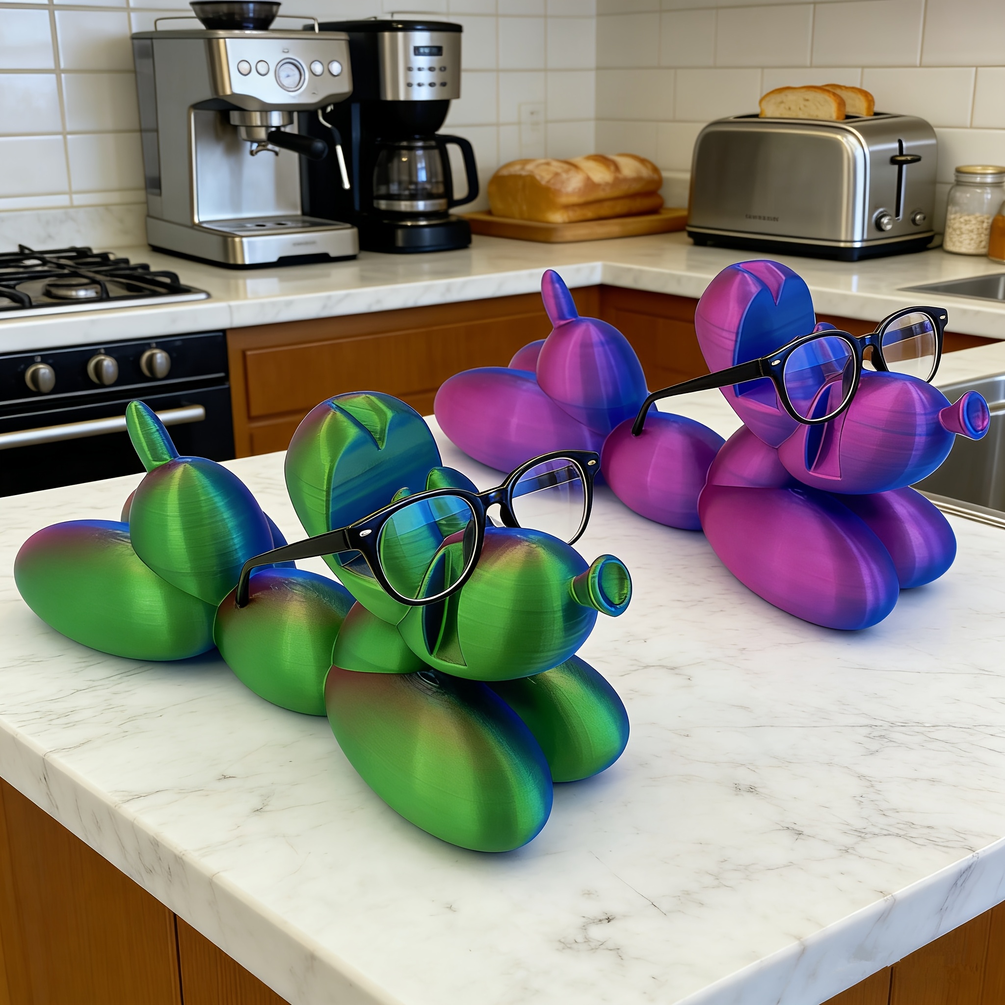 3D Printing Glasses Frames - 3D Printed Creative Balloon Dog Glasses