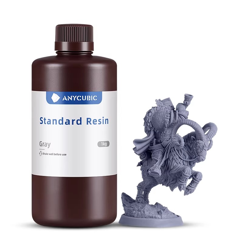 3D Printing Article - 1kg AnyCubic 405nm UV Standard Resin