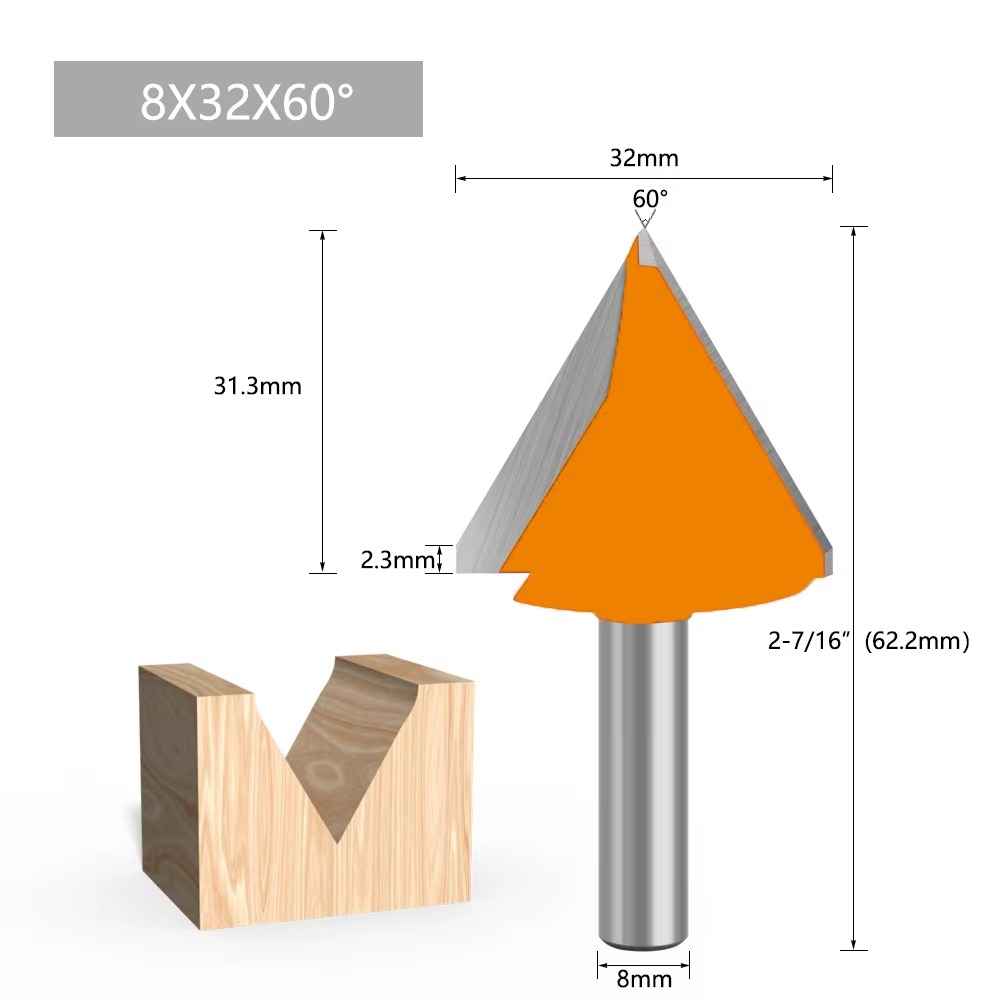 1PC 8MM Shank Milling Cutter W - 3D Printing Online review and price