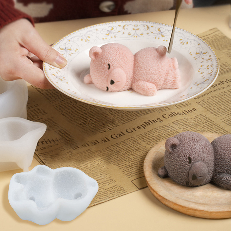 New Cute 3D Sleeping Bear Mous - 3D Printing With Silicone review and price