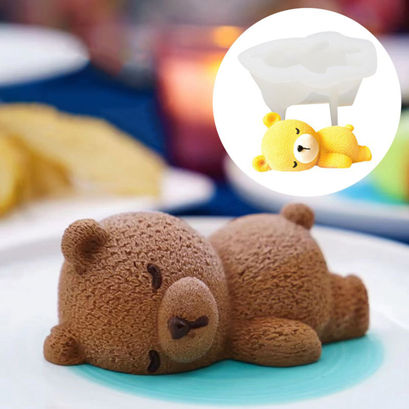 New Cute 3D Sleeping Bear Mous - 3D Printing With Silicone review and price
