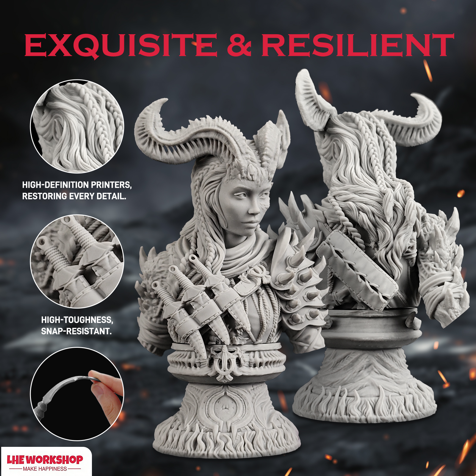 Female Elf Eldritch Knight Min - 3D Printing Article review and price