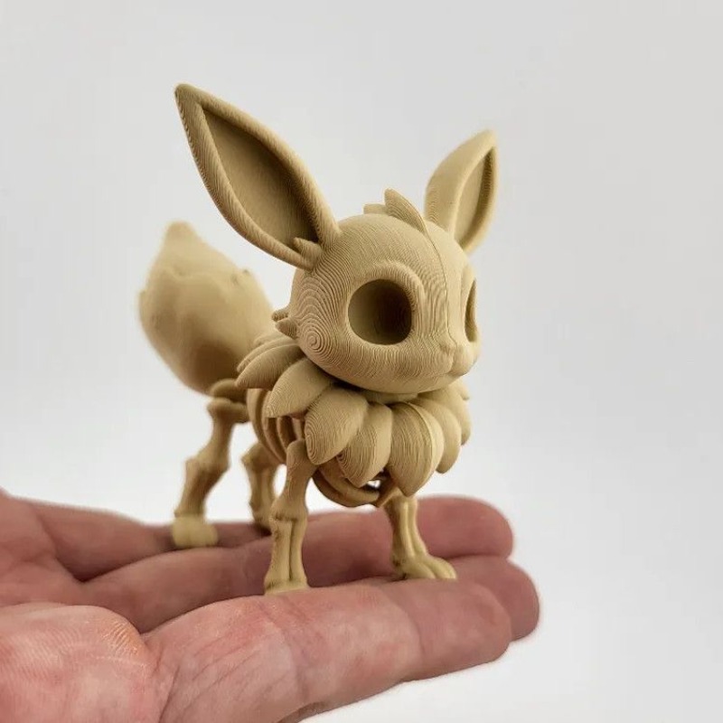 Pokémon Fossil Bone Model Eeve - 3D Printing Yourself review and price