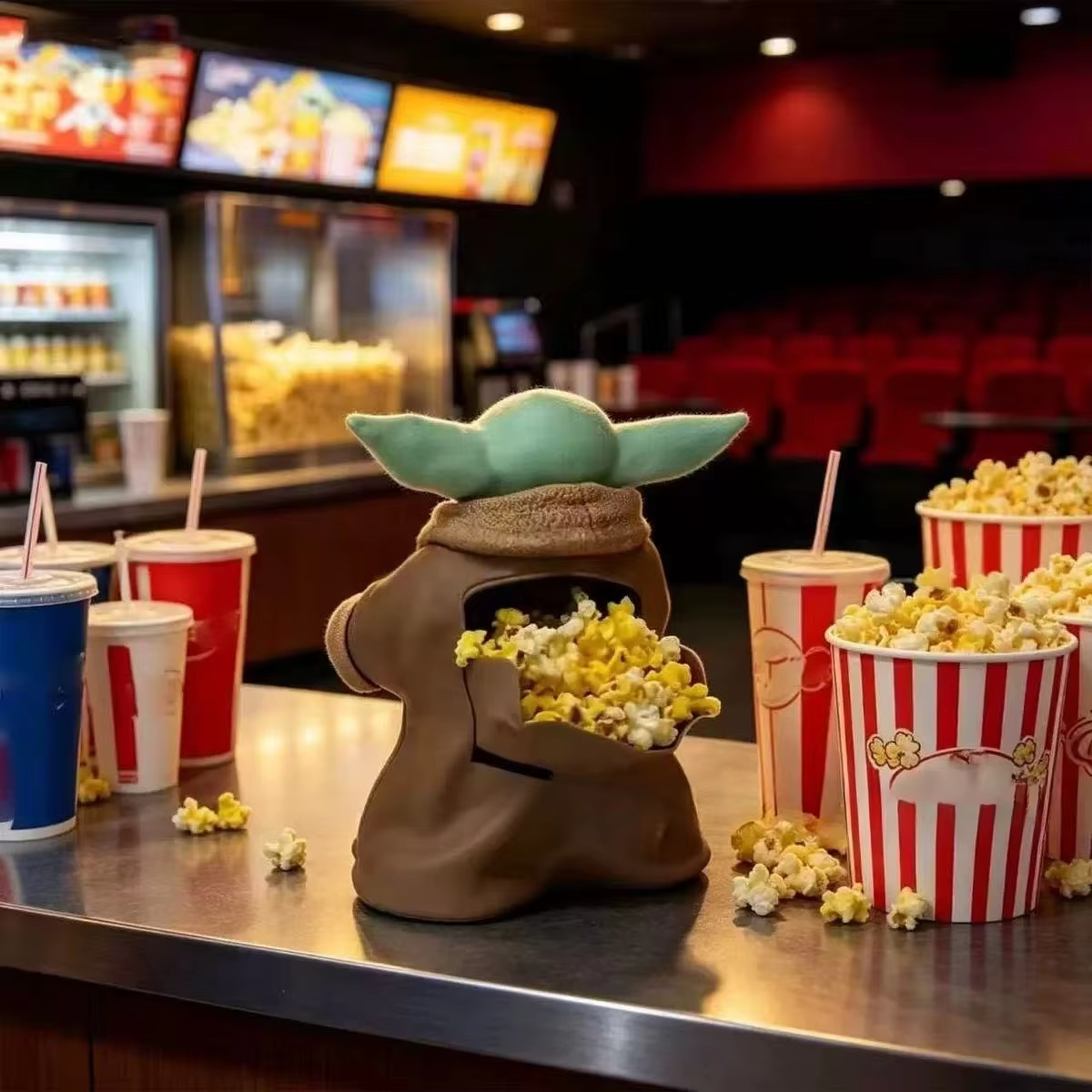 Star Wars Baby Yoda Popcorn Bu - 3D Printing Yourself review and price