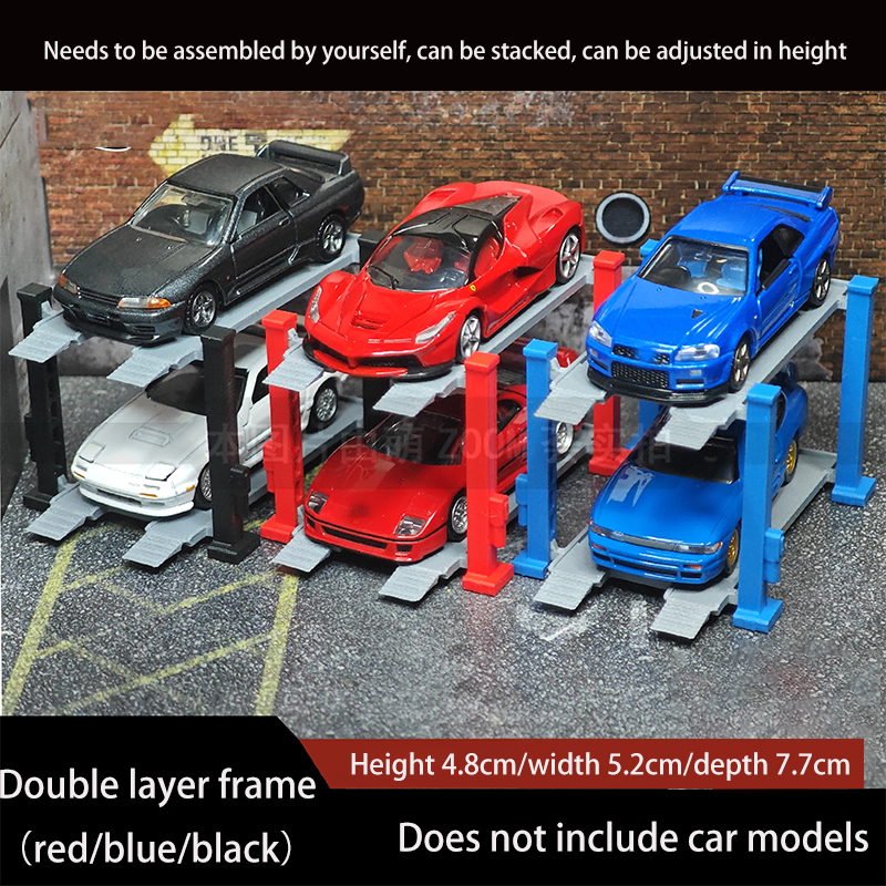 1:64 Car Model Scene Double-la - 3D Printing Plastic review and price