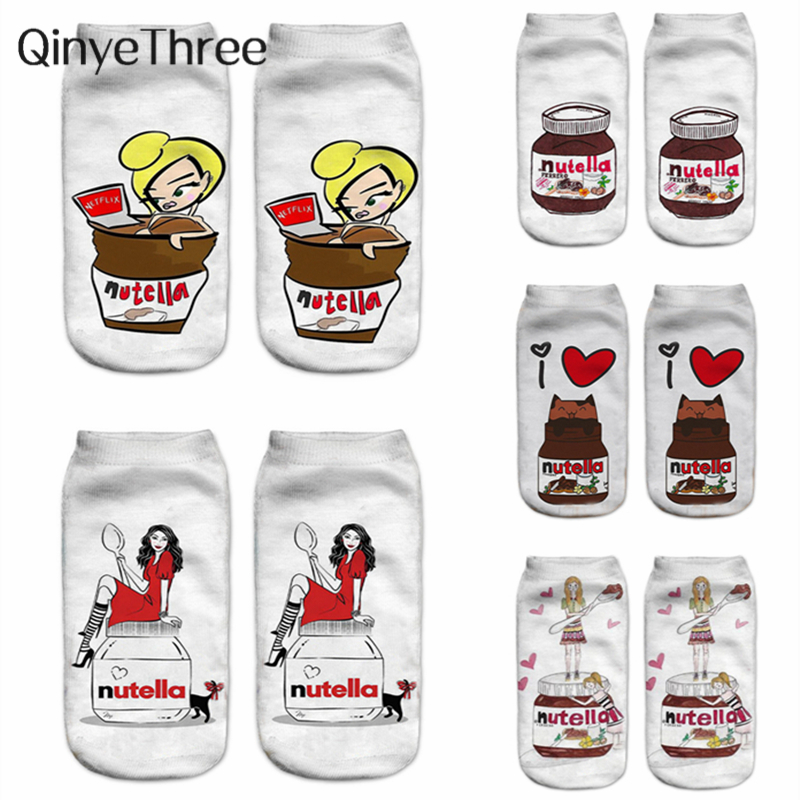 New Funny 3D Print Socks Cute  - 3D Printing In Food review and price