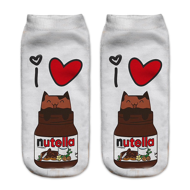 New Funny 3D Print Socks Cute  - 3D Printing In Food review and price