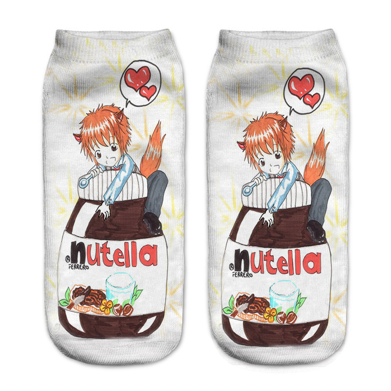 New Funny 3D Print Socks Cute  - 3D Printing In Food review and price
