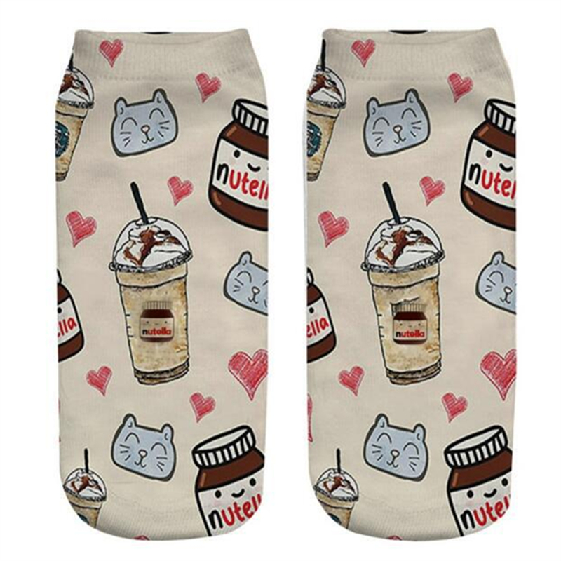 New Funny 3D Print Socks Cute  - 3D Printing In Food review and price