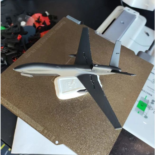 3D Printed WJ-700 Chinese Air  - 3D Printing Uav review and price