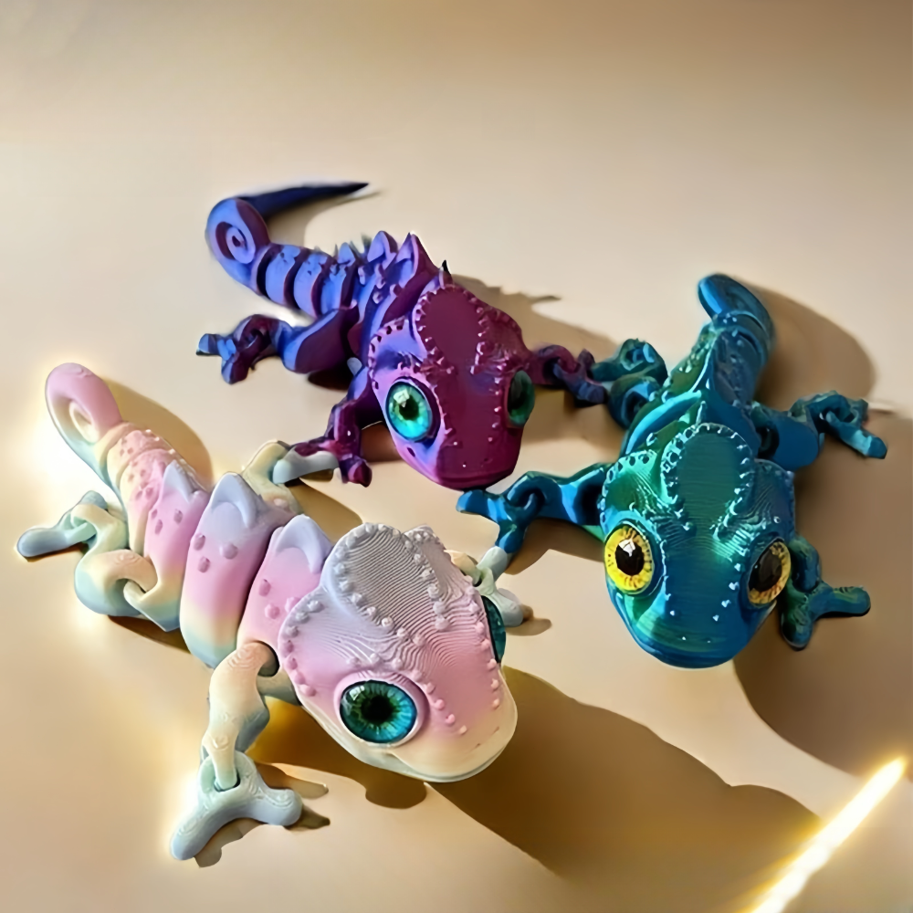 3D Printing Chameleon Figures  - 3D Printing Article review and price