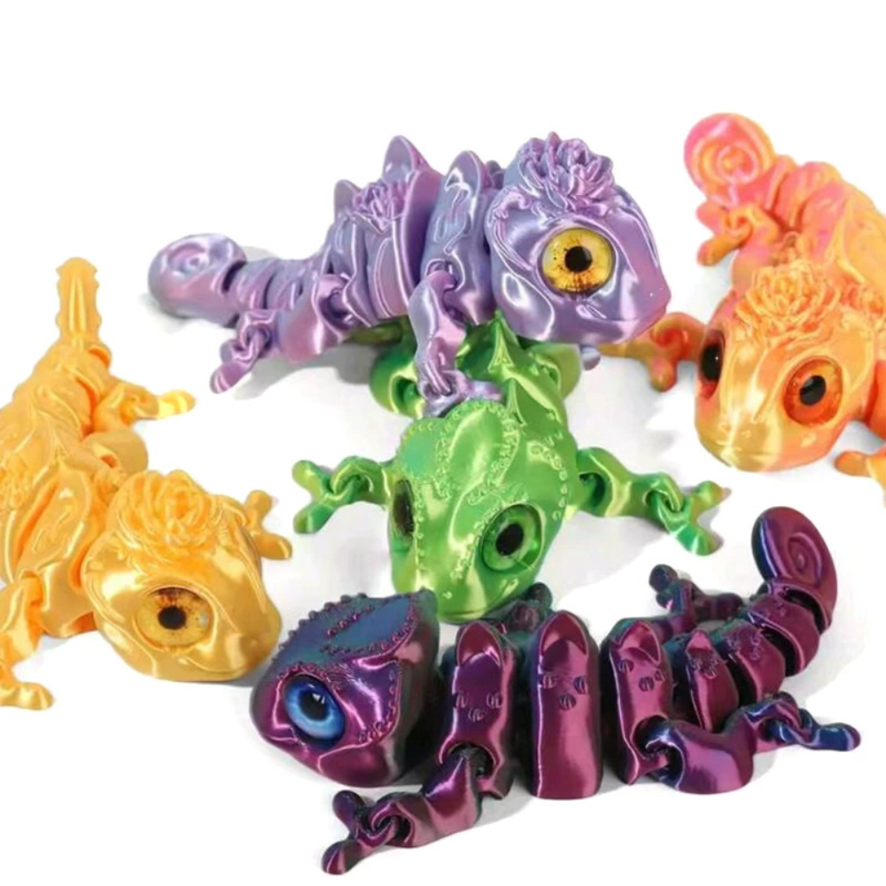 3D Printing Chameleon Figures  - 3D Printing Article review and price