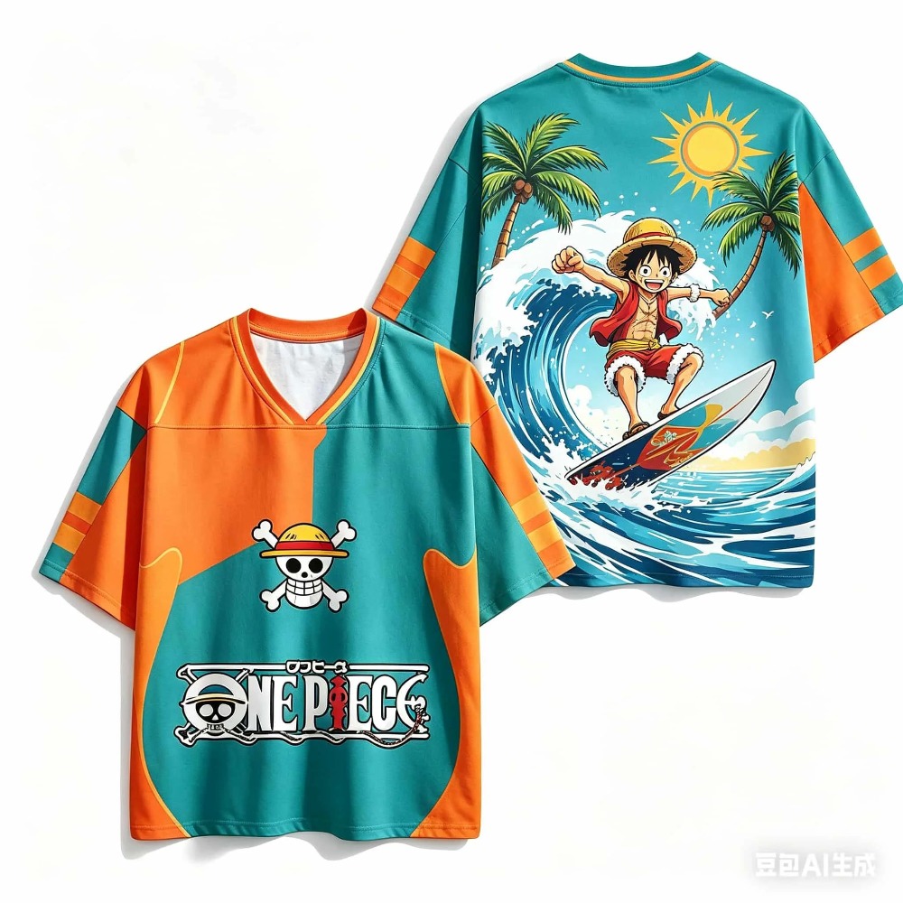 New Summer One Piece Zoro Luff - 3D Printing Luffy review and price