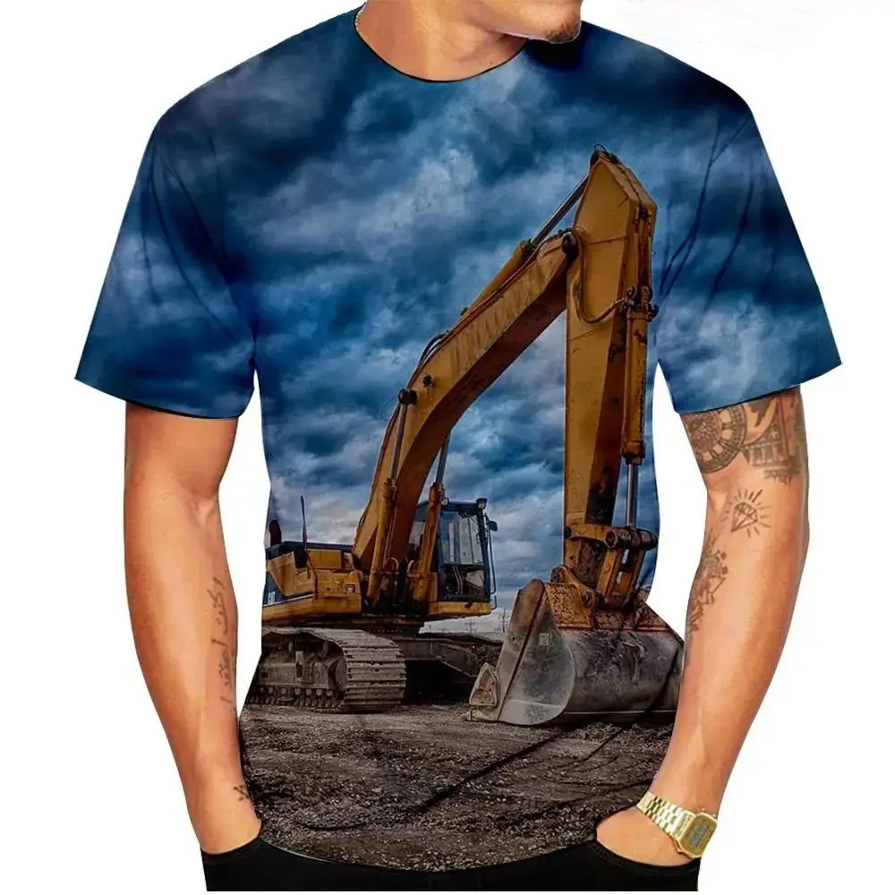 Excavator Pattern 3D Print T-S - 3D Printing Excavator review and price