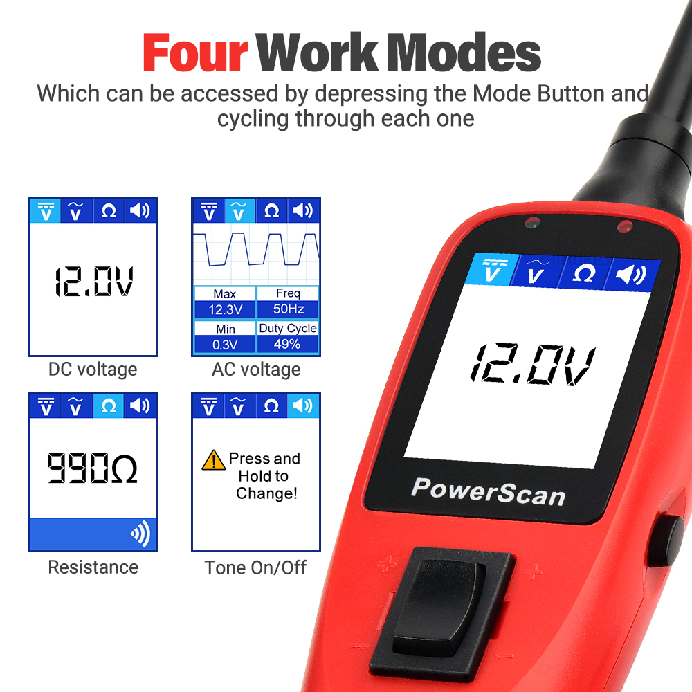 Autel PowerScan PS100 12V 24V  - 3D Printing Online review and price