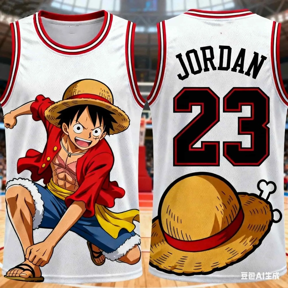 2026 New One Piece men's fashi - 3D Printing Luffy review and price