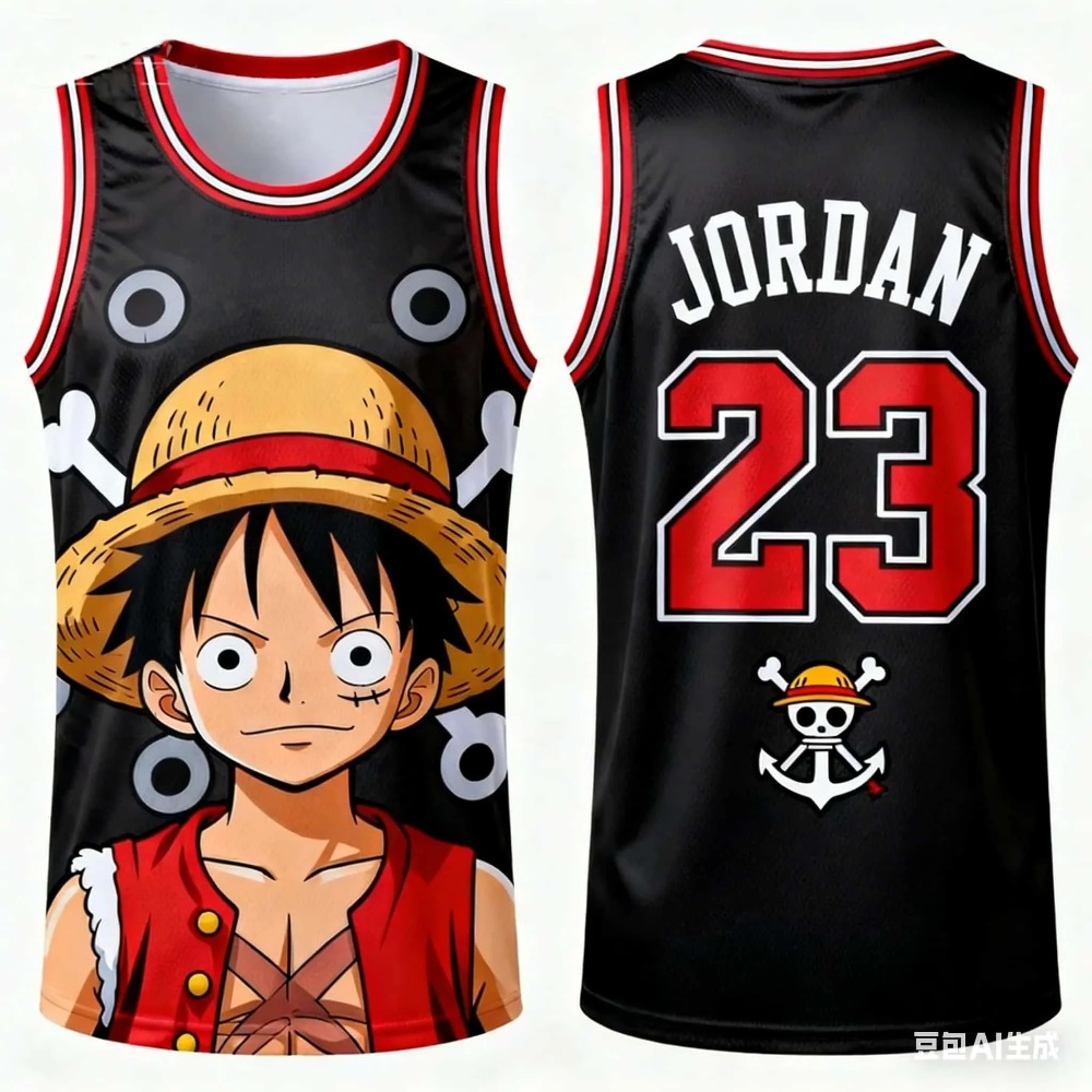 2026 New One Piece men's fashi - 3D Printing Luffy review and price