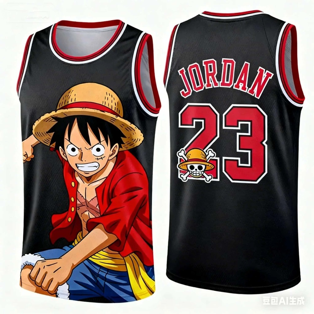 2026 New One Piece men's fashi - 3D Printing Luffy review and price