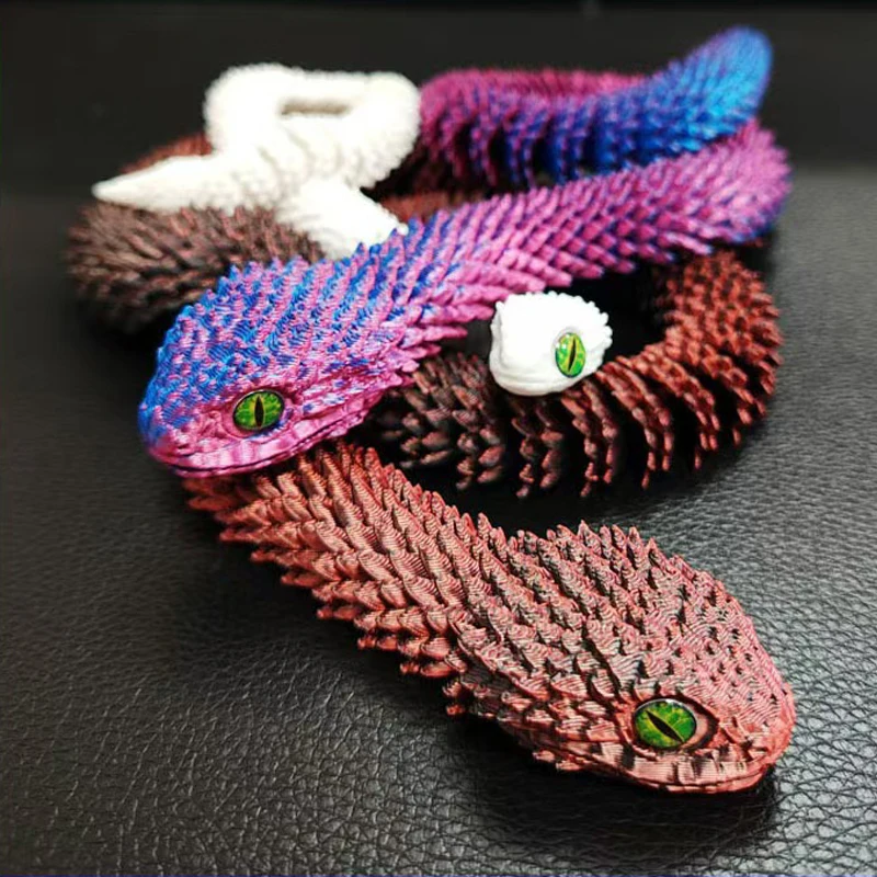 3D Printed Snake Movable Joint - 3D Printing Yourself review and price
