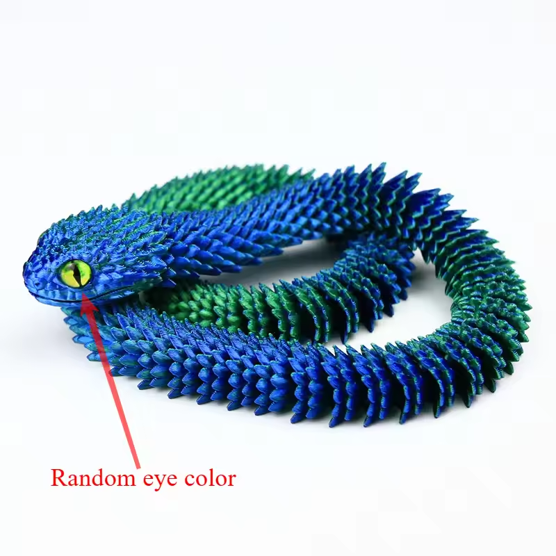 3D Printed Snake Movable Joint - 3D Printing Yourself review and price