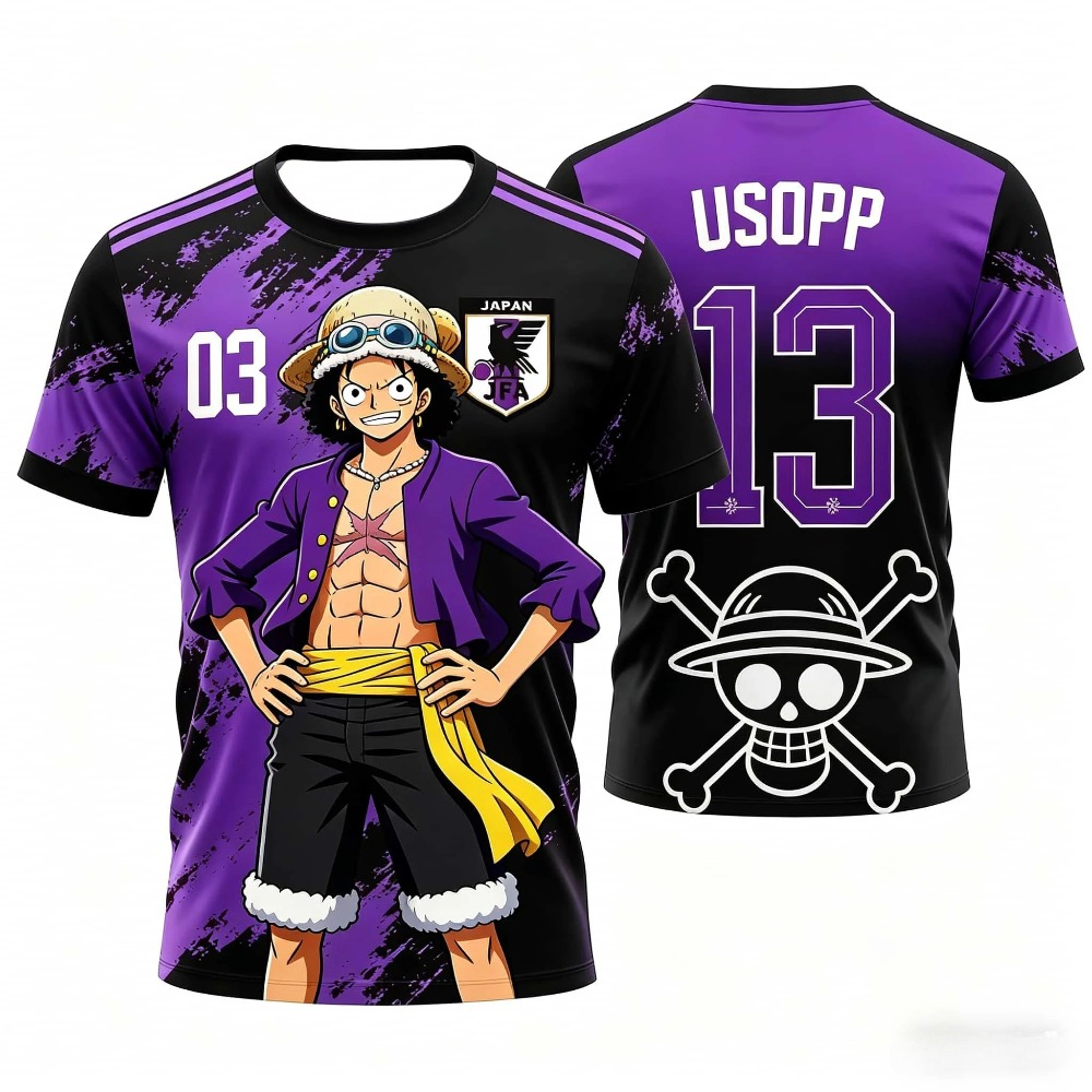 2026 New Summer Japan One Piec - 3D Printing Luffy review and price