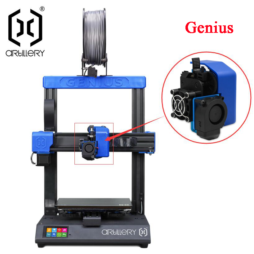 Artillery 3D Printer Extruder  - 3D Printing Excavator review and price