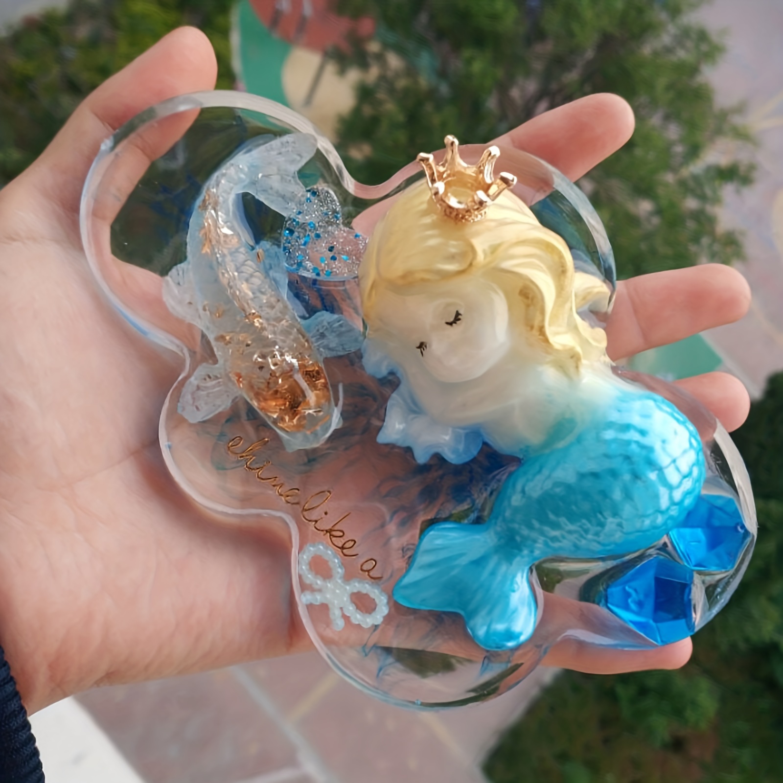 Cute Cartoon Mermaid Silicone  - 3D Printing With Silicone review and price