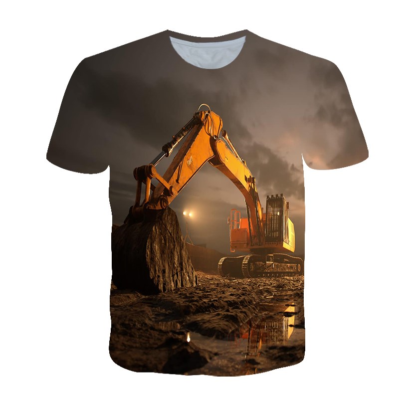 Summer Personalized T-shirt Me - 3D Printing Excavator review and price