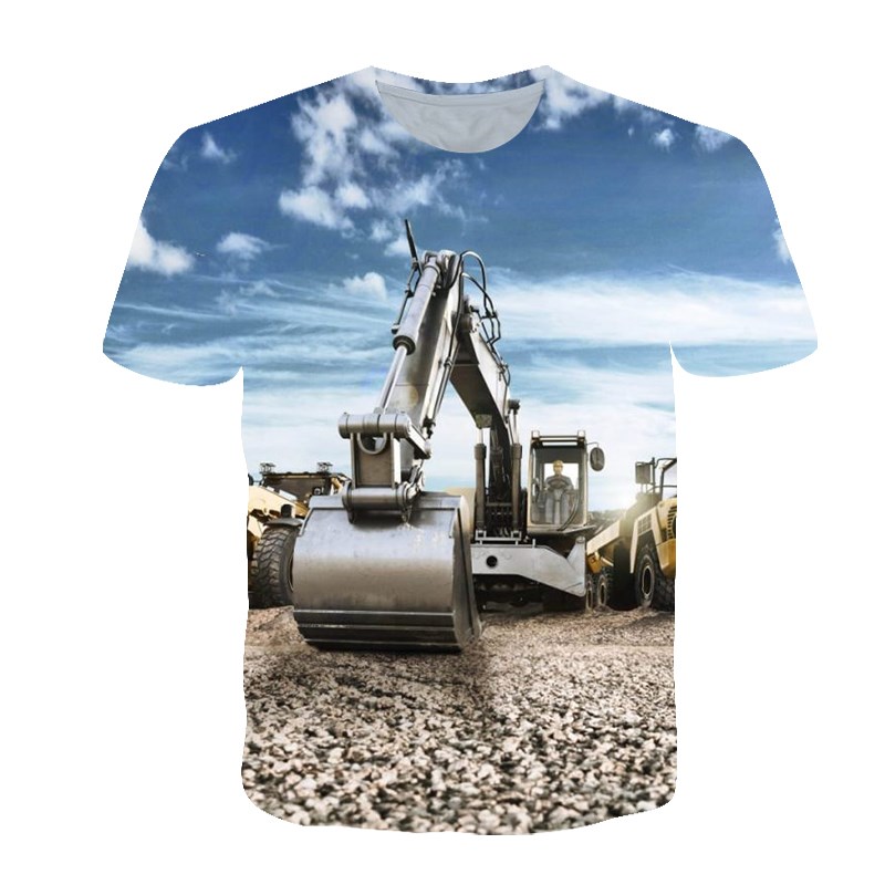 Summer Personalized T-shirt Me - 3D Printing Excavator review and price