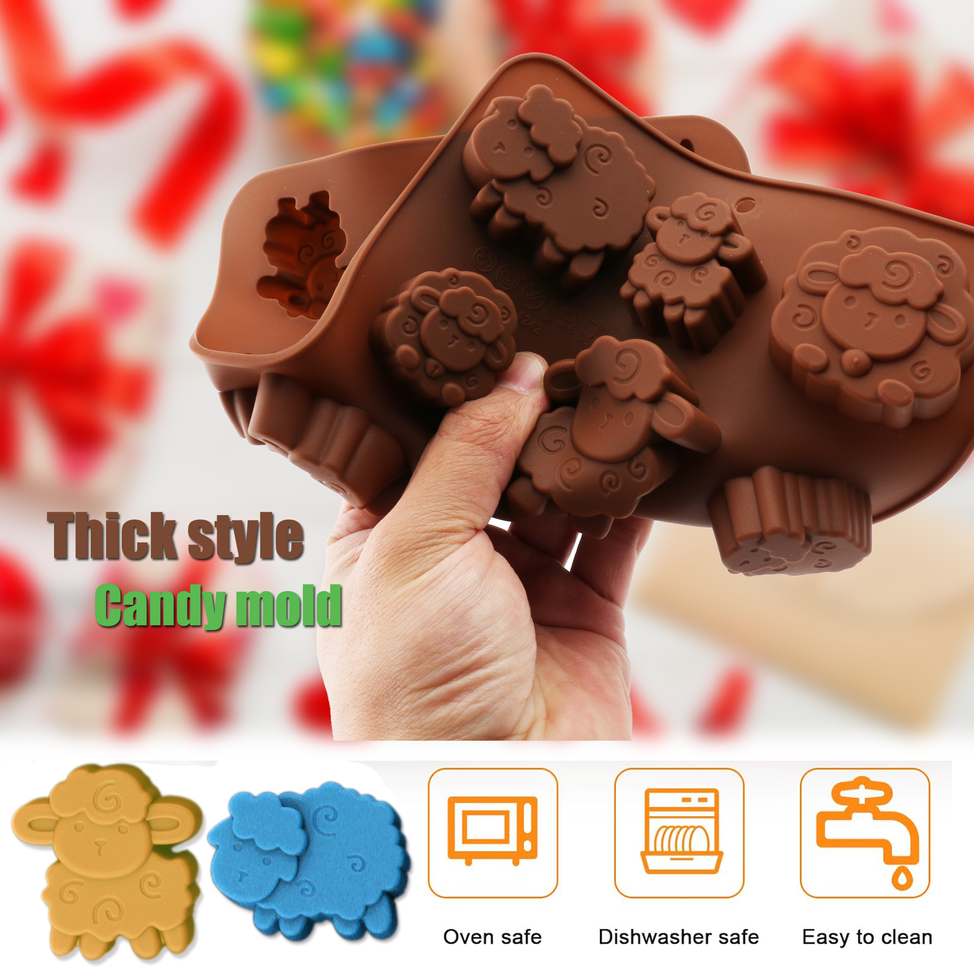 1pack silicone Eid lamb candy  - 3D Printing With Silicone review and price