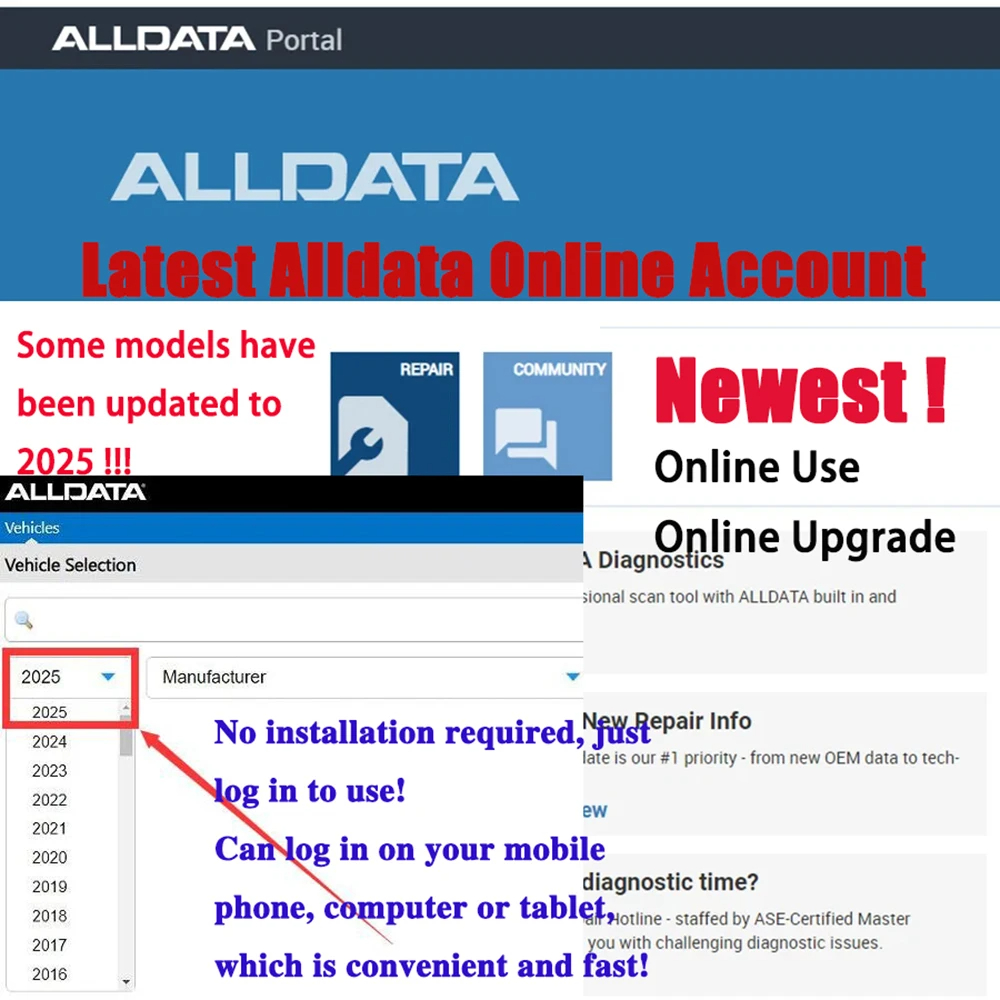 2027 Alldata CAR Data Newest O - 3D Printing Online review and price
