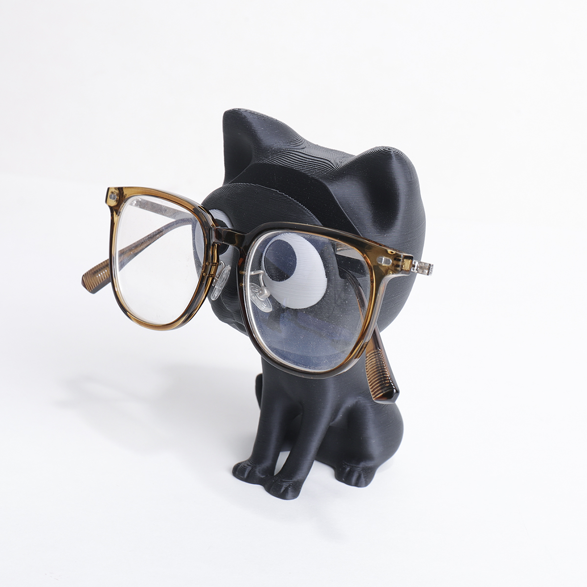 Cute 3D Printed Black Cat Glas - 3D Printing Glasses Frames review and price