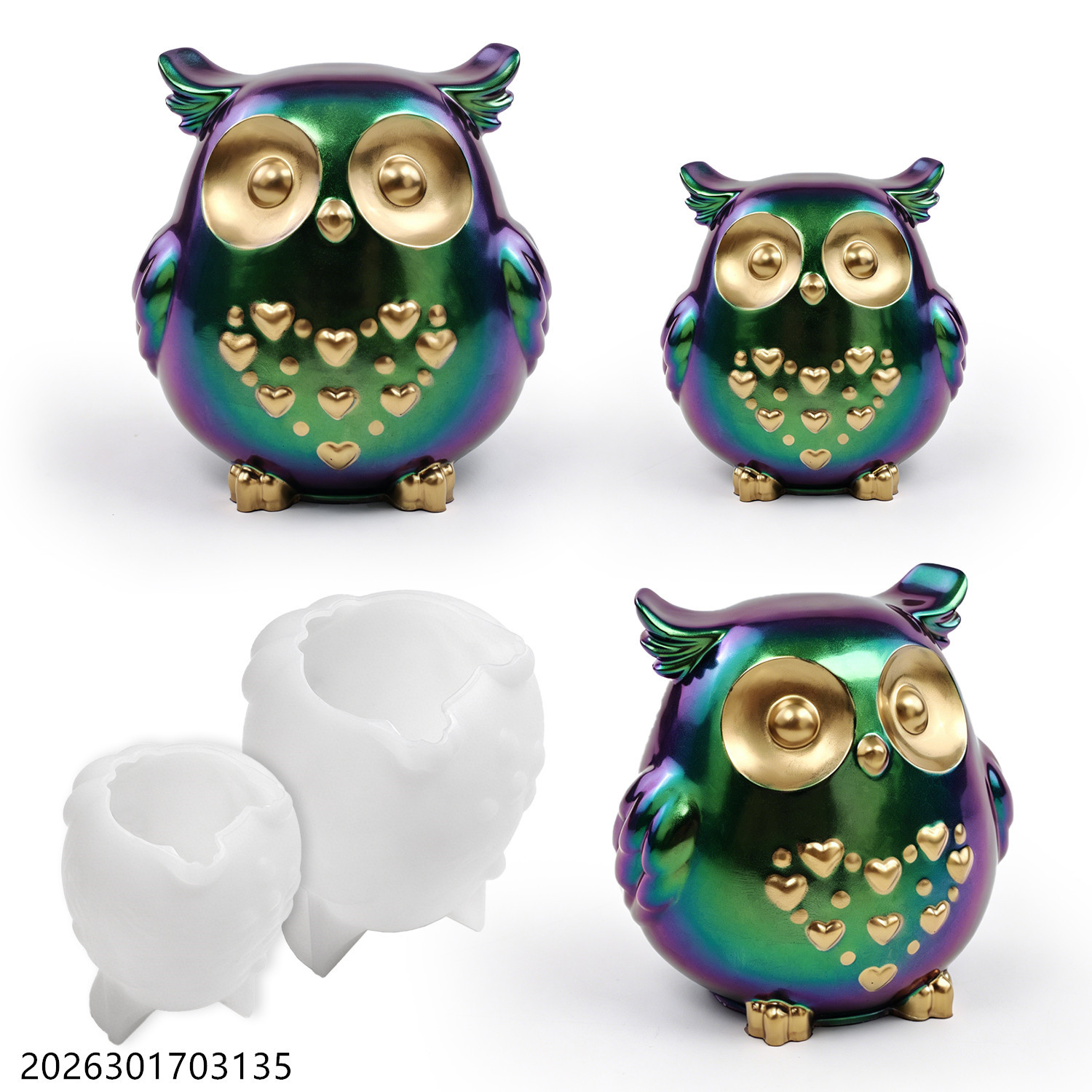 Owl Silicone Mold 3D Bird Shap - 3D Printing With Silicone review and price
