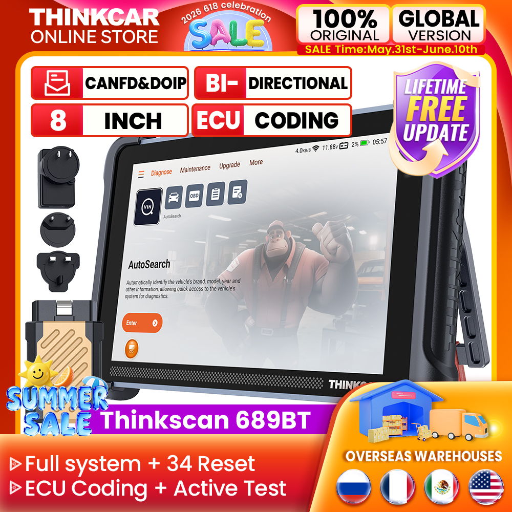 THINKCAR Thinkscan 689BT OBD2  - 3D Printing Online review and price