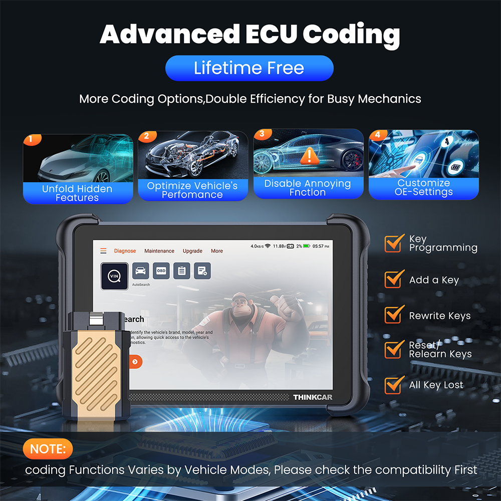 THINKCAR Thinkscan 689BT OBD2  - 3D Printing Online review and price