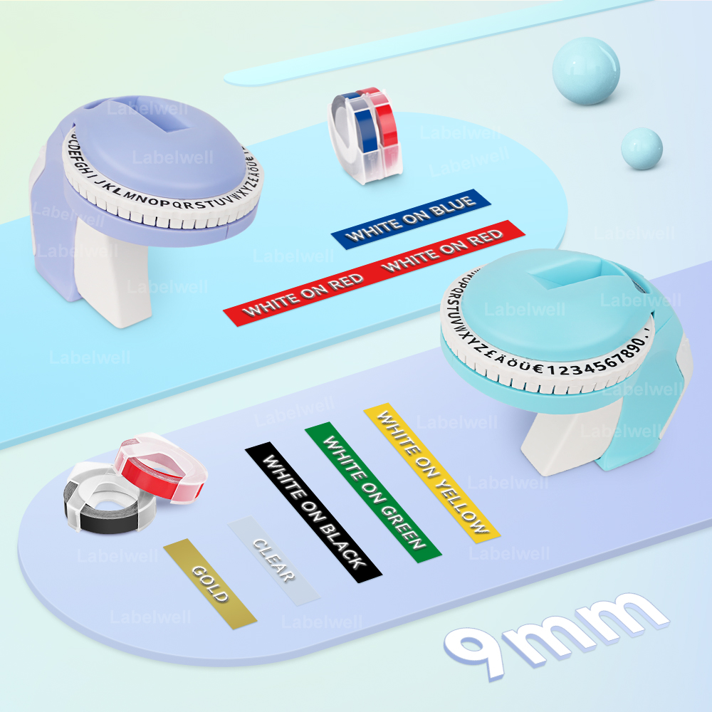 3/5/10PK 9MM Dymo 3D Embossing - 3D Printing Labubu review and price