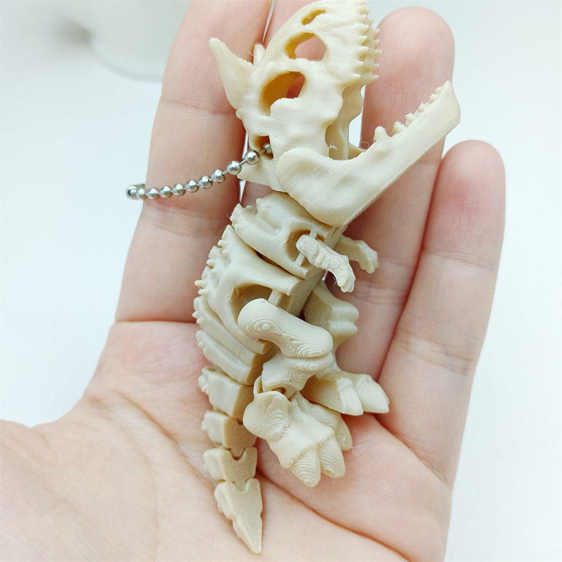 3D Printed Skeleton Bull Horn  - 3D Printing Plastic review and price
