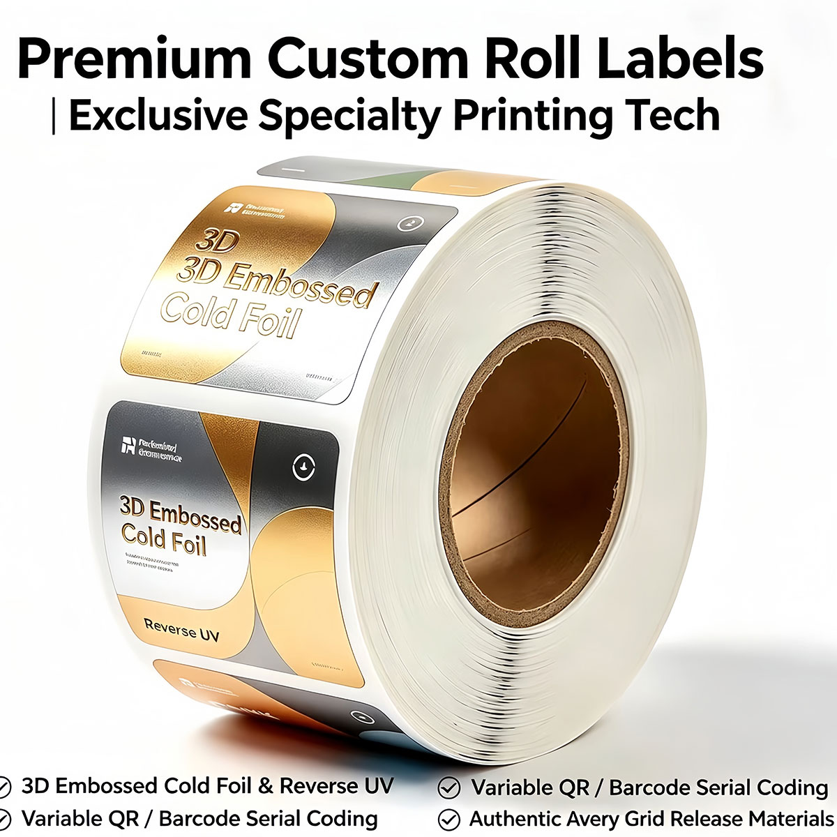 Premium 3D UV Roll Label Matte - 3D Printing In Food review and price